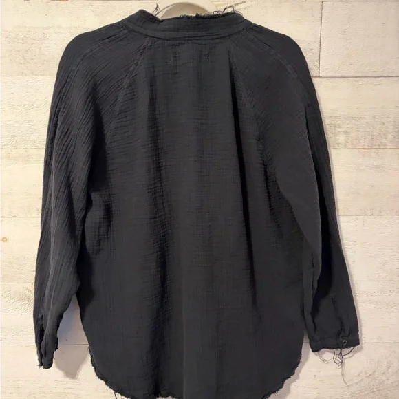 Free People Women's Summer Daydream Button Down - Picture 10 of 11